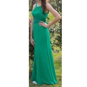 David's Bridal Maxi Bridesmaid Formal Dress